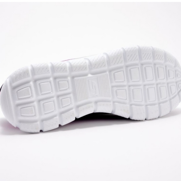 Skechers Pink Ombre Bungee Sneakers Sz 9 - Picture 3 of 7